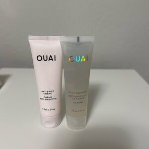 OUAI Anti Frizz Creme and Body Cleanser Deluxe Size